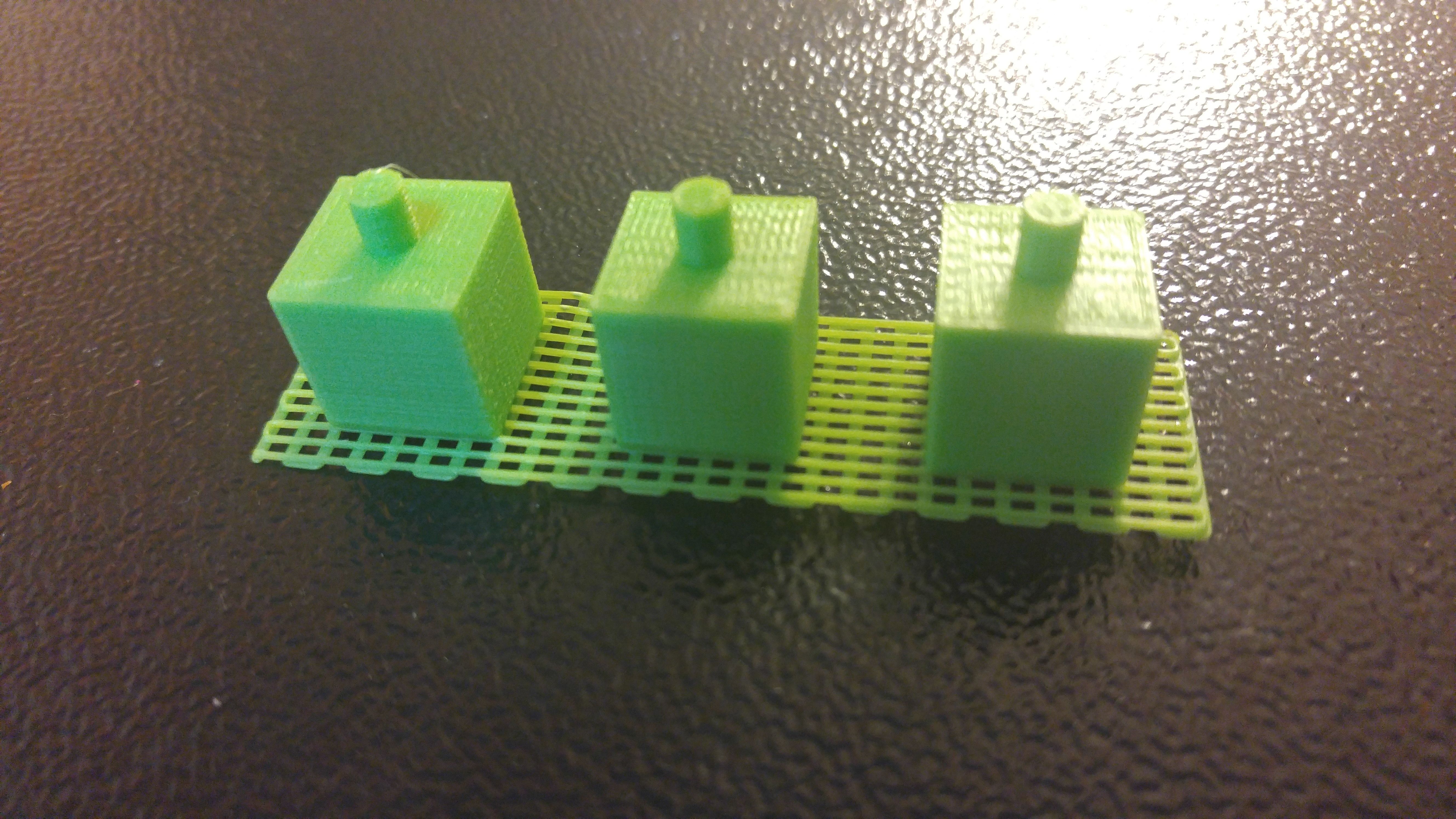 FlashForge Creator Pro Pegged Universal Reel Sleeve Mounts 3D print model_1