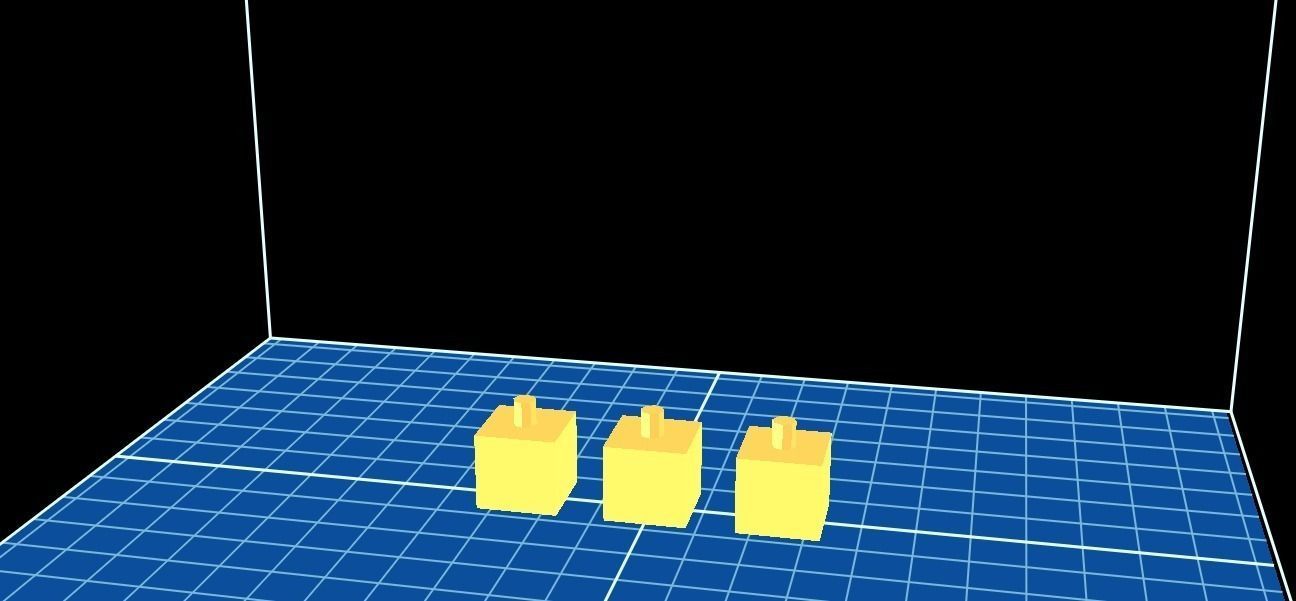 FlashForge Creator Pro Pegged Universal Reel Sleeve Mounts 3D print model_0