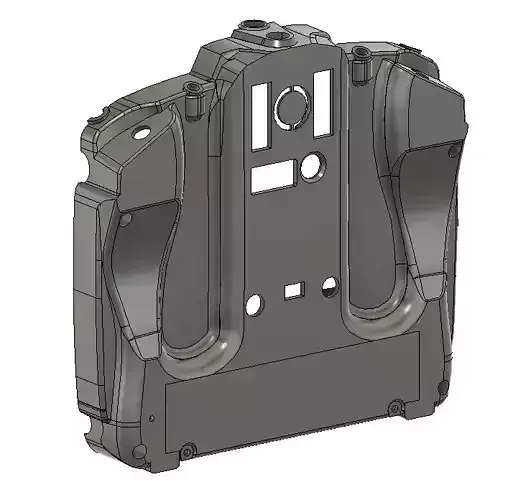 Taranis Crossfire Controller Bottom 3D print model