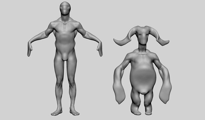 Character Forms v2 3D model