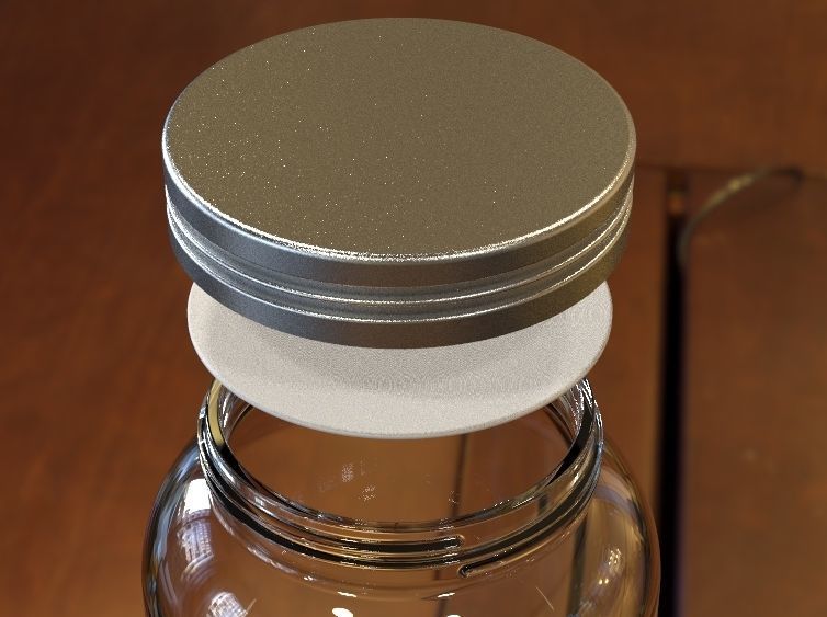 Pickle Jar 3D print model_9