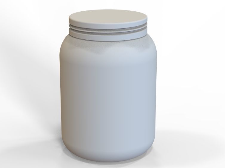 Pickle Jar 3D print model_8