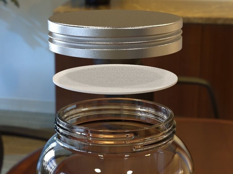 Pickle Jar 3D print model_6