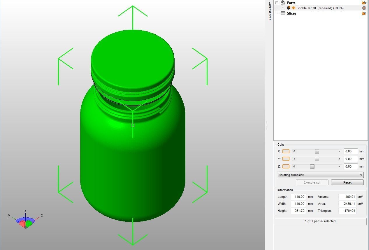 Pickle Jar 3D print model_16