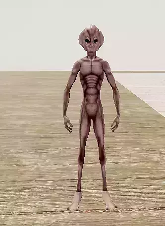 asgurd alien for gta san andreas Low-poly 3D model