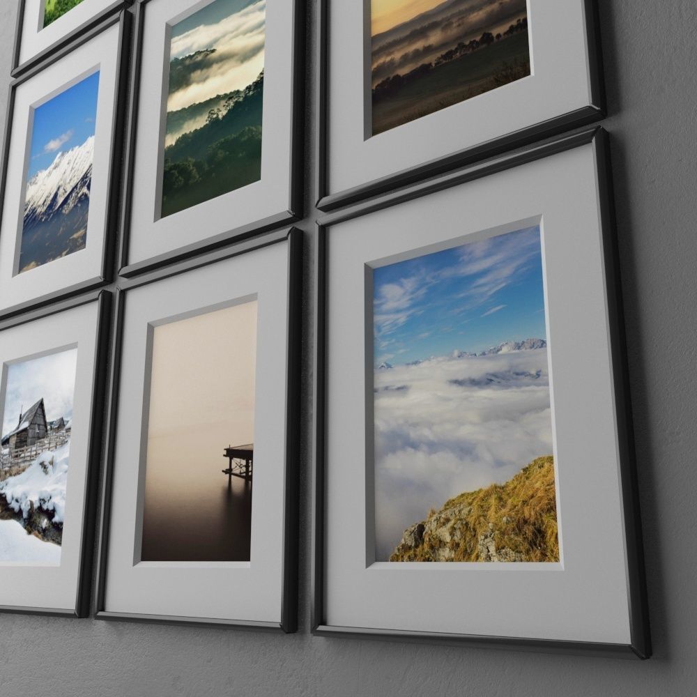 frame9 3x3 vert-1 3D model_2