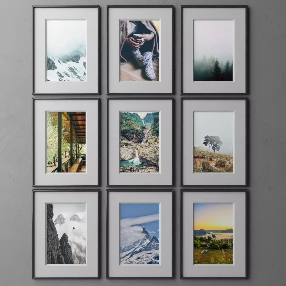 frame9 3x3 vert-10 3D model_0