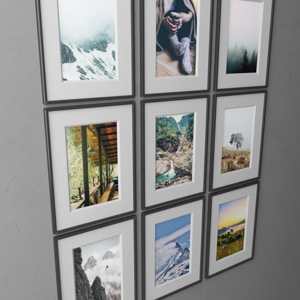 frame9 3x3 vert-10 3D model_1