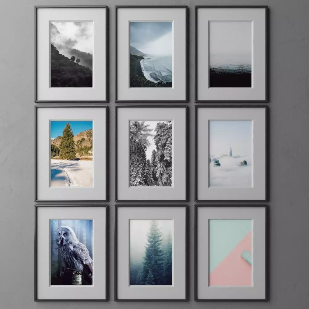 frame9 3x3 vert-13 3D model_0