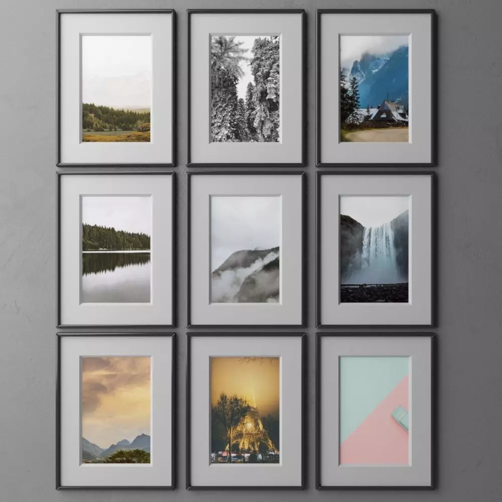 frame9 3x3 vert-14 3D model_0