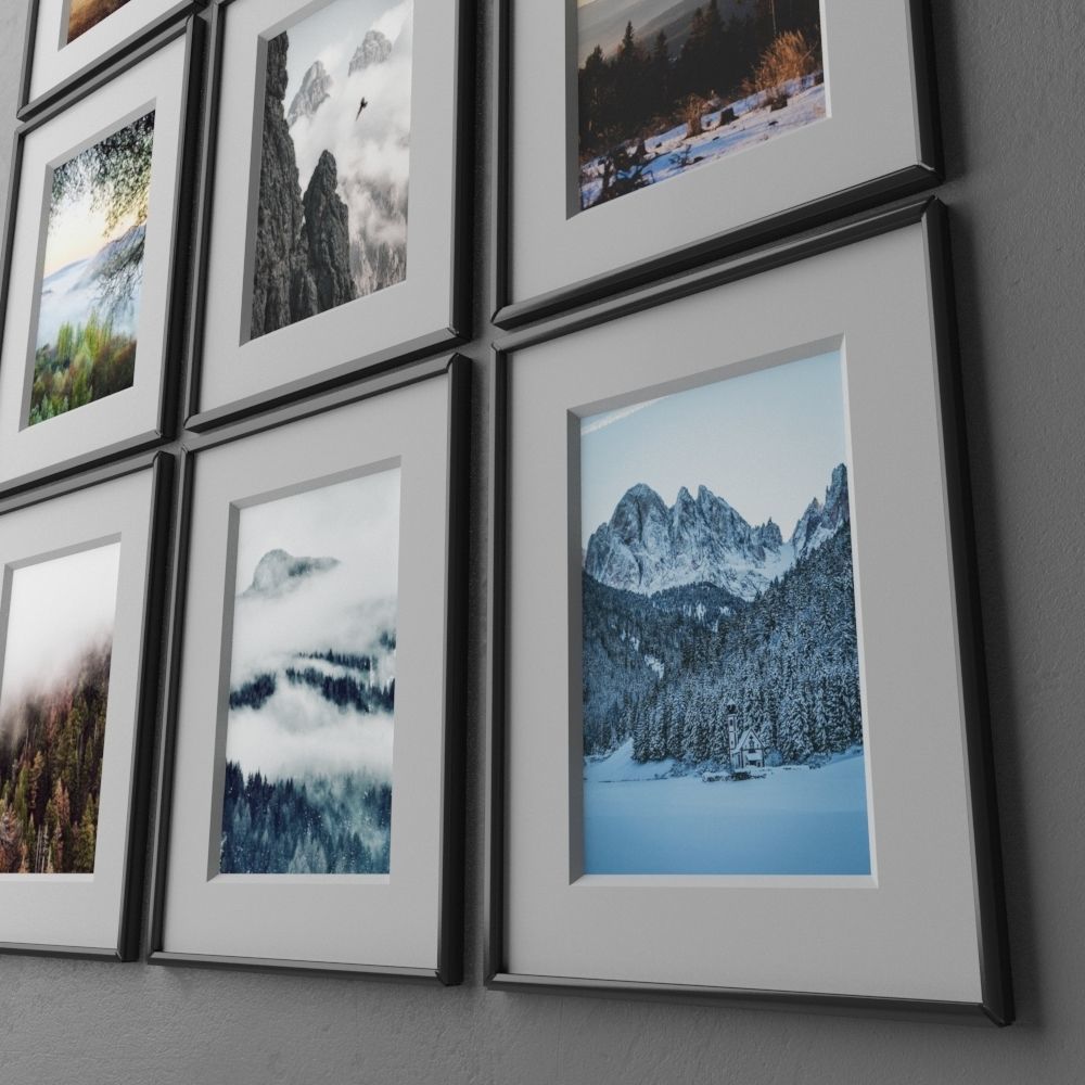 frame9 3x3 vert-24 3D model_2