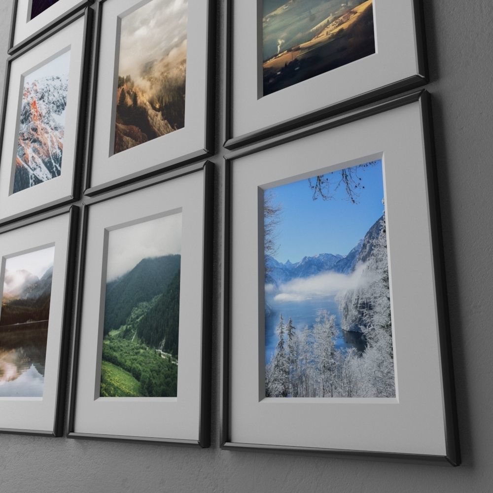 frame9 3x3 vert-30 3D model_2