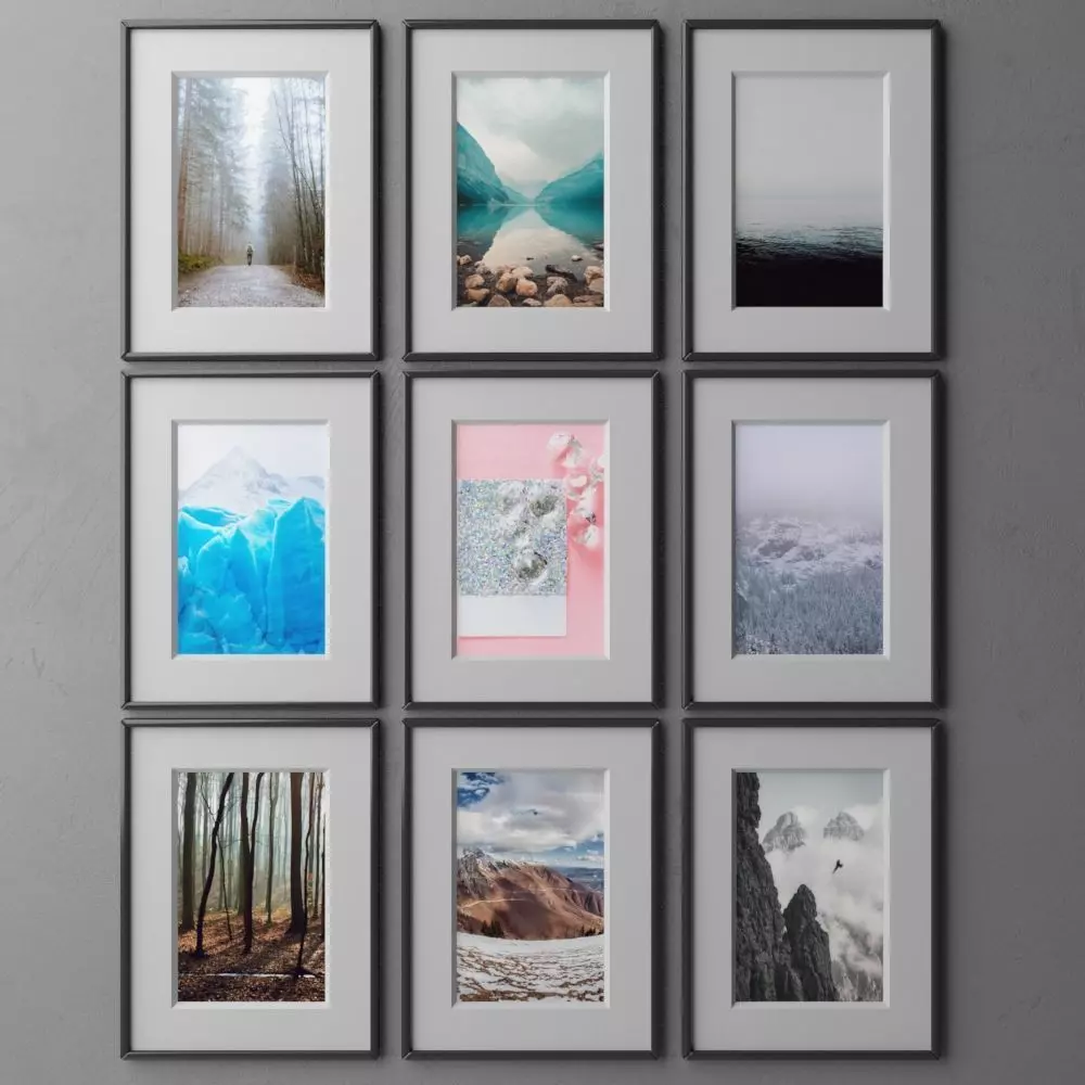 frame9 3x3 vert-36 3D model_0