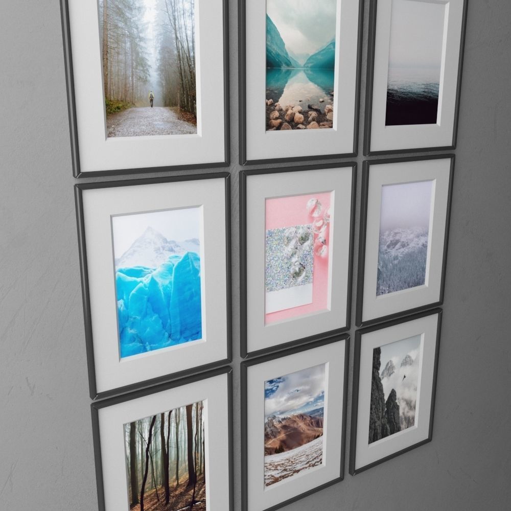 frame9 3x3 vert-36 3D model_1