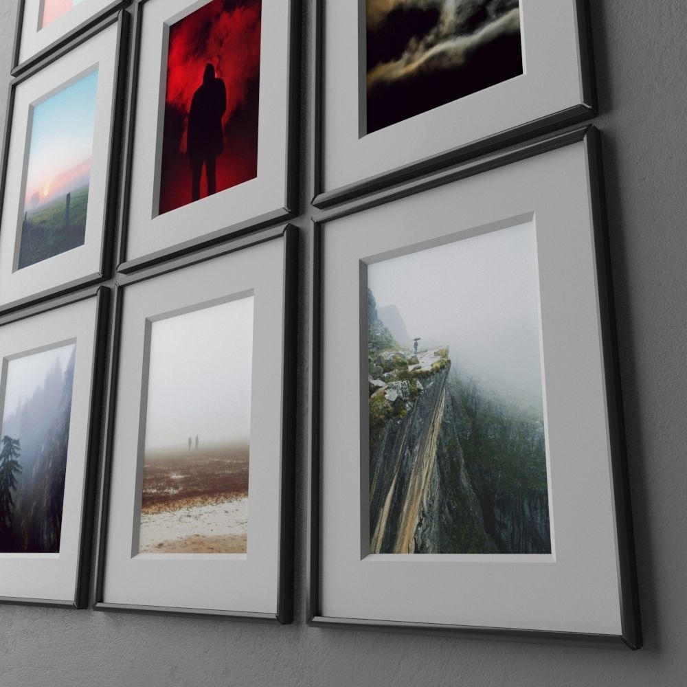 frame9 3x3 vert-40 3D model_2