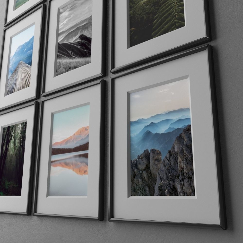 frame9 3x3 vert-48 3D model_2