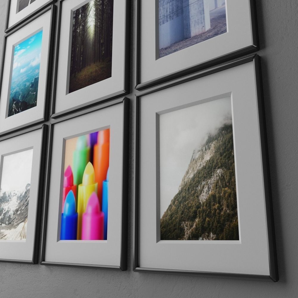 frame9 3x3 vert-49 3D model_2