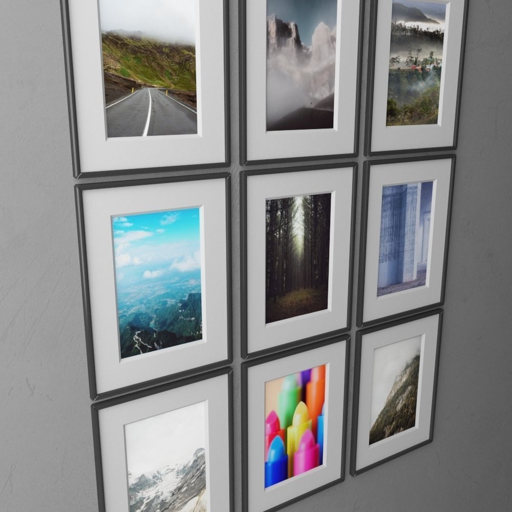 frame9 3x3 vert-49 3D model_1