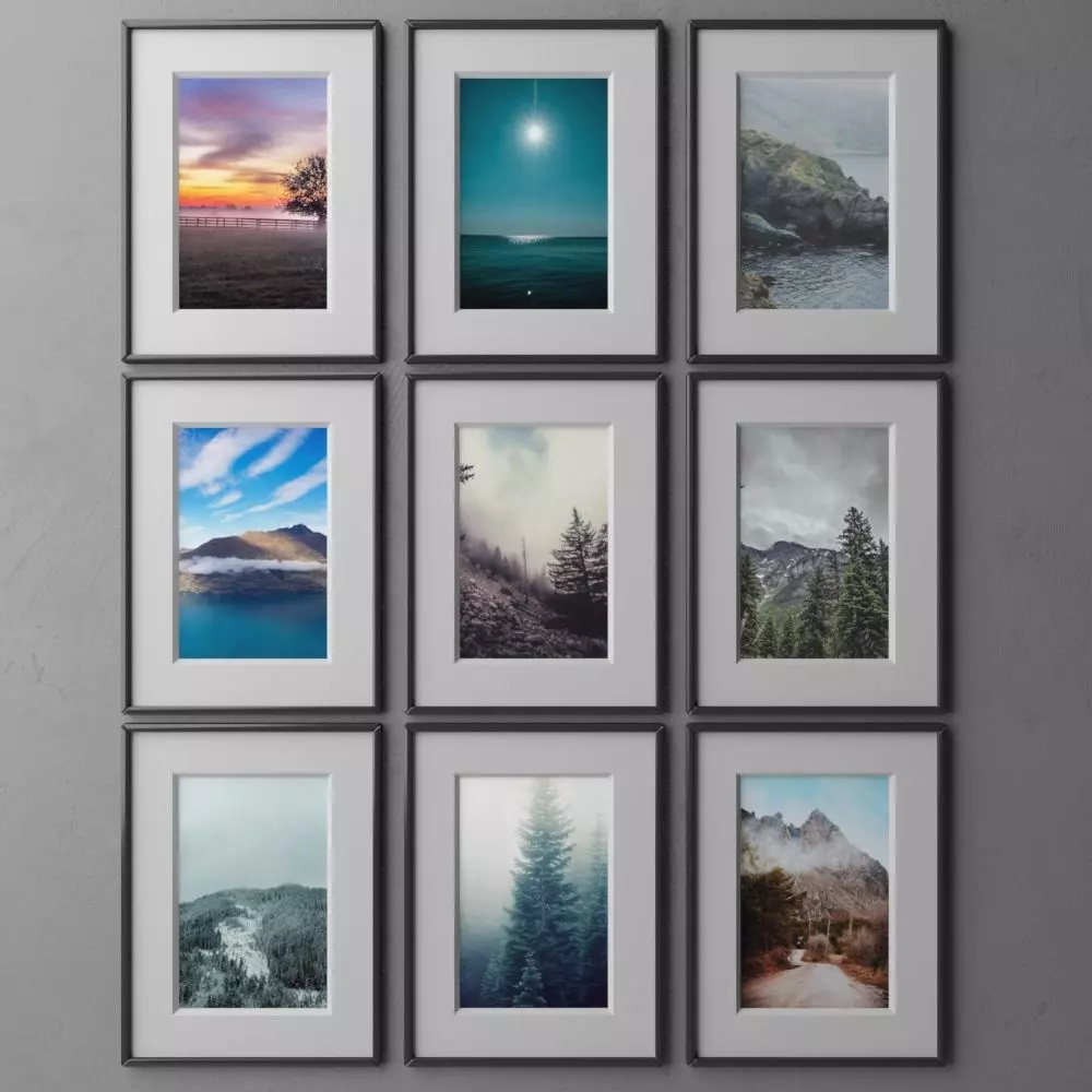 frame9 3x3 vert-50 3D model_0