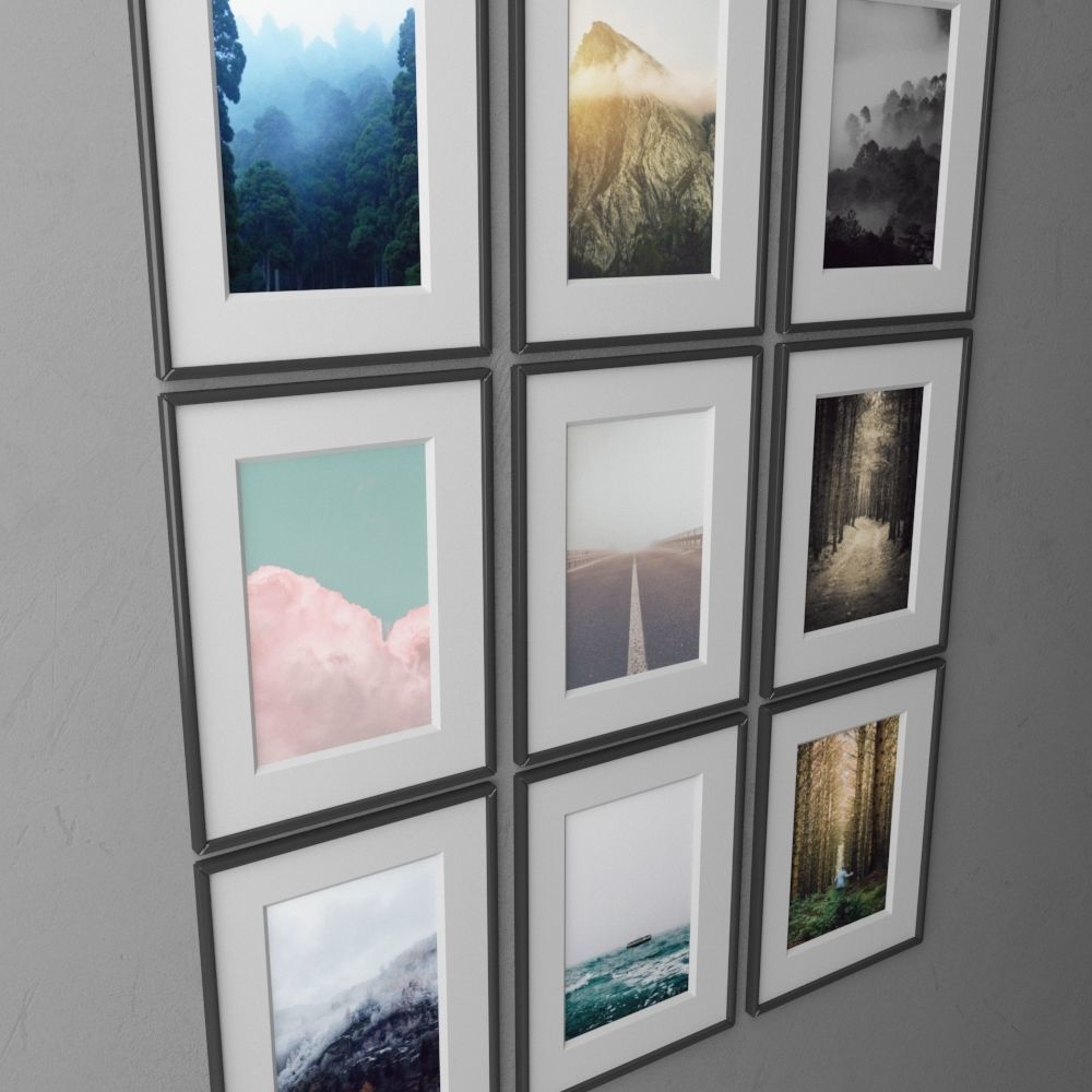 frame9 3x3 vert-53 3D model_1