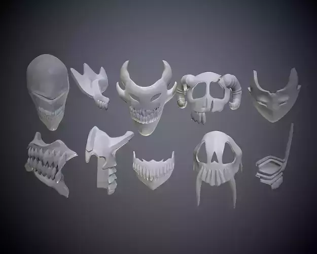 PACK 10 BLEACH MASKS