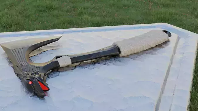 The Old Ways Apex Legends BLOODHOUND HEIRLOOM  RAVEN S BITE AXE 3D print model