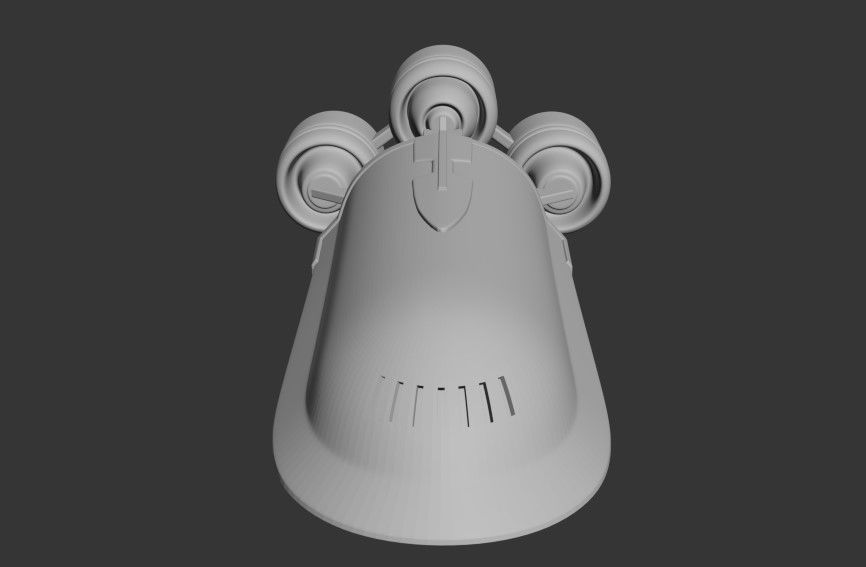 Star wars CSS-1 Corellian Star Shuttle 3D print model_7