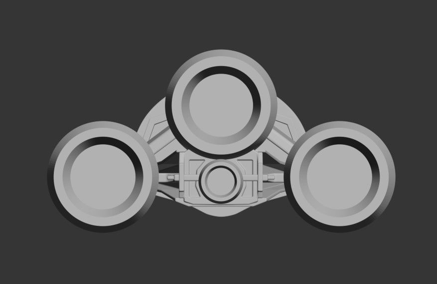 Star wars CSS-1 Corellian Star Shuttle 3D print model_6