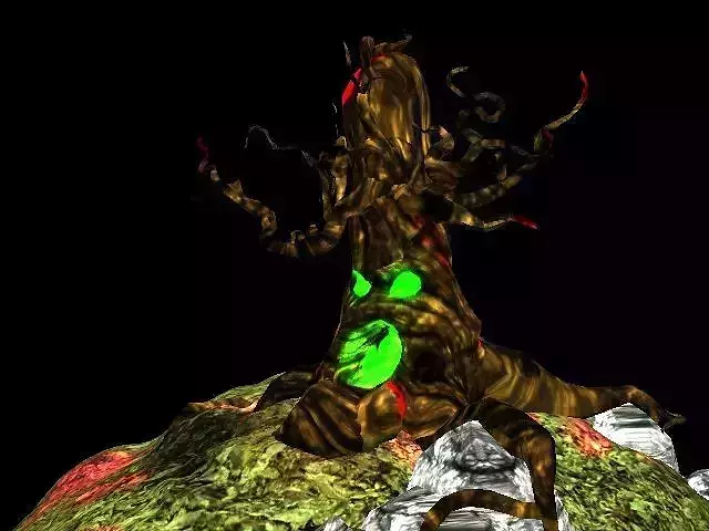 Tree Of The Dead Low-poly 3D model