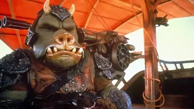 gamorrean guard eaten by Rancor 3D print model