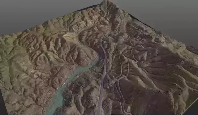 Valley 8K Terrain PBR  Texture