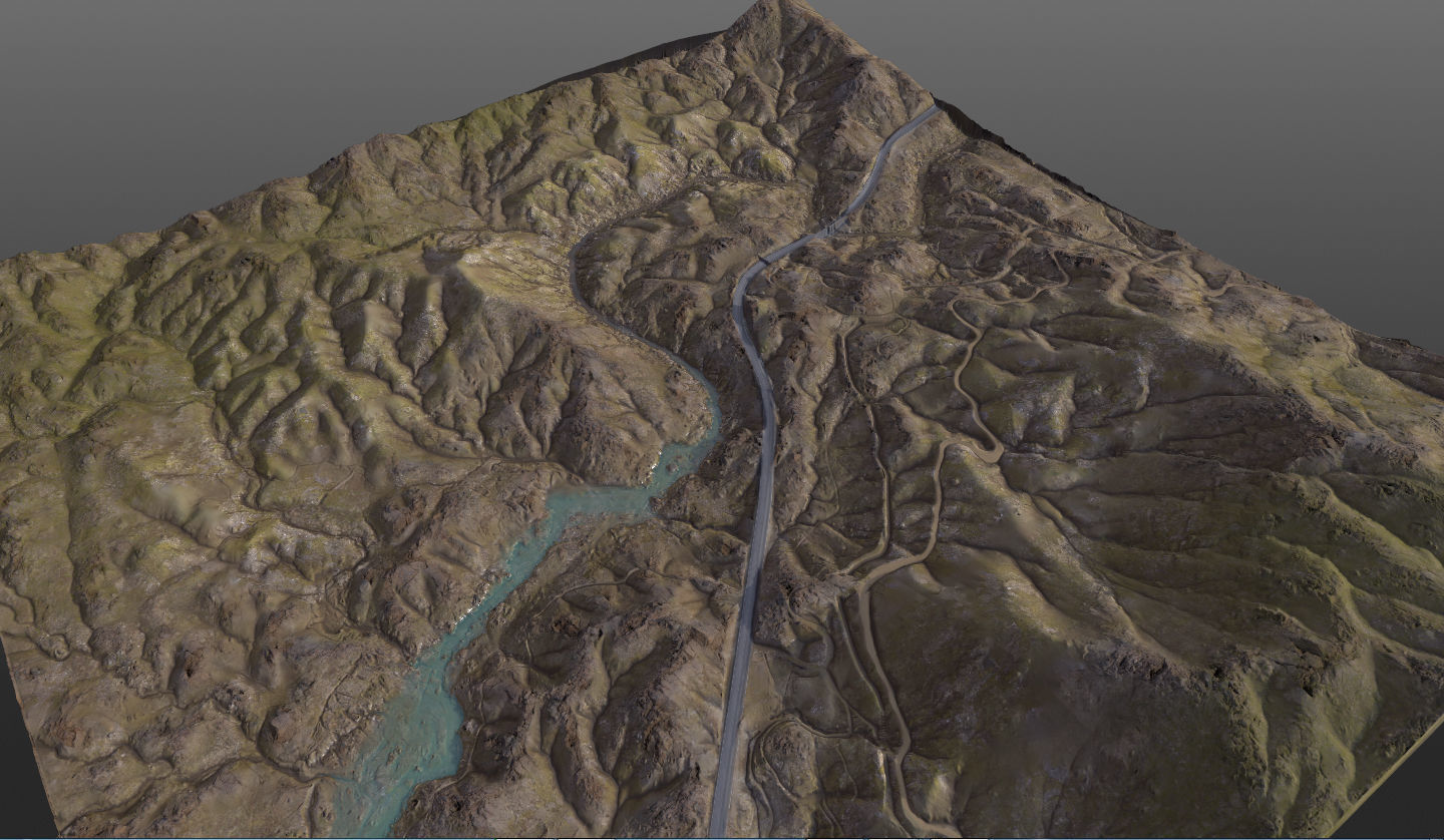 Valley 8K Terrain PBR