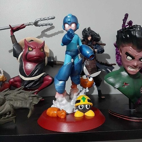 Megaman mega man 3D print model