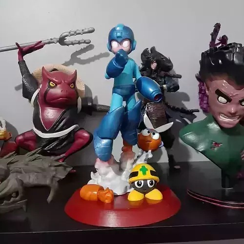 Megaman mega man 3D print model