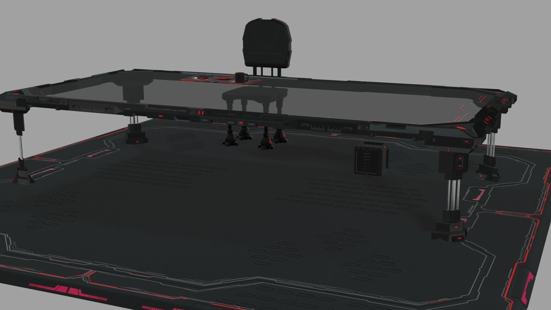 Y2J Table Set 3D model_17