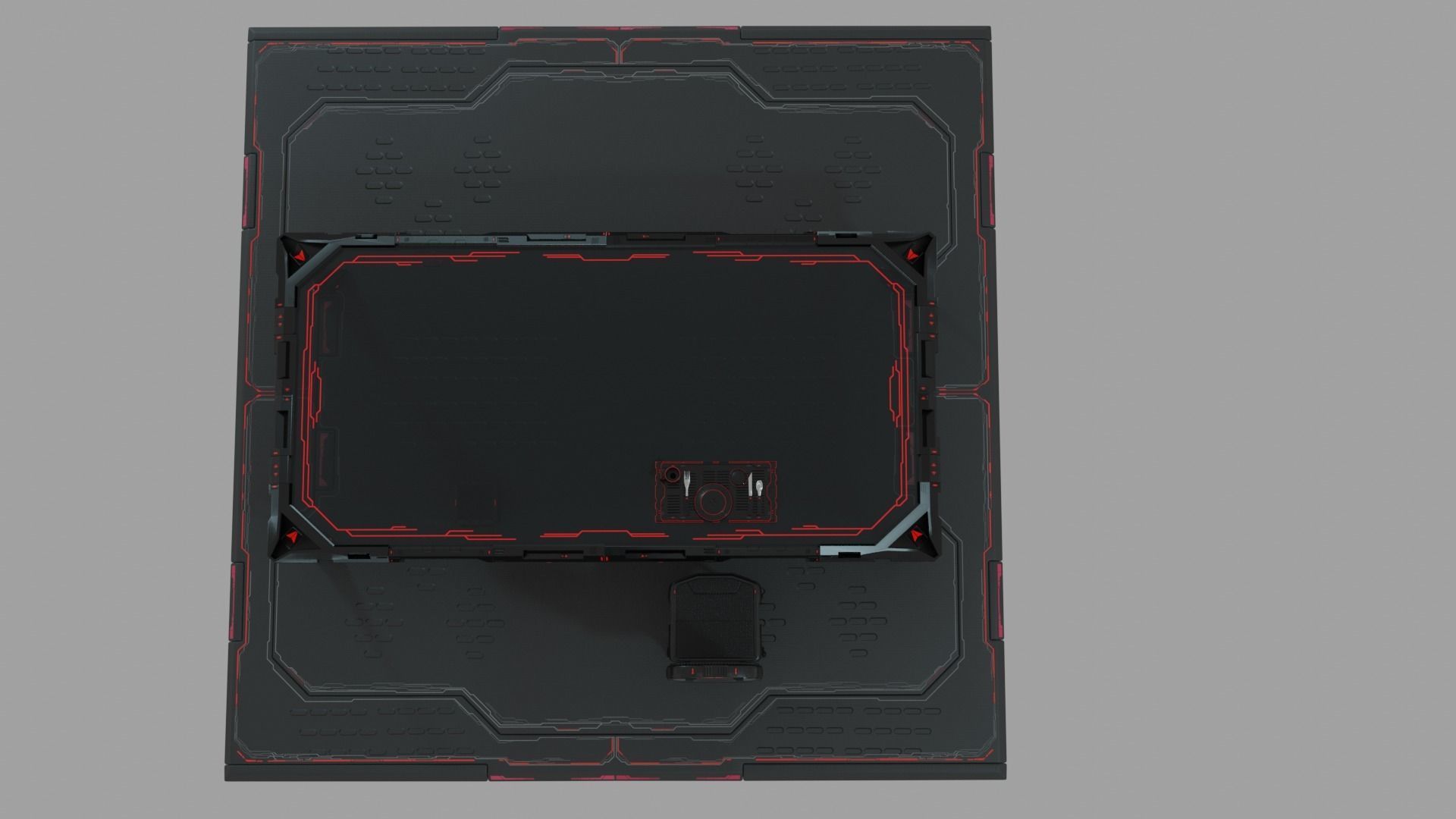 Y2J Table Set 3D model_21
