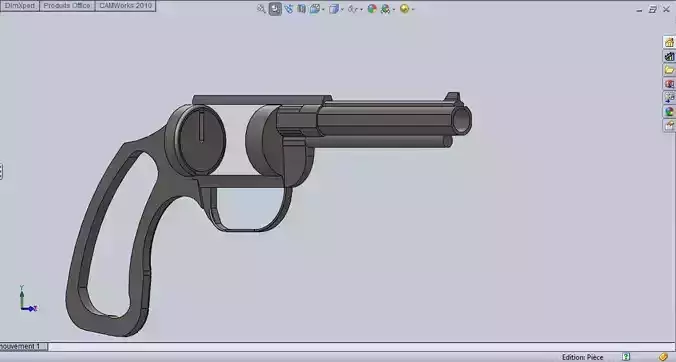 gun revolver