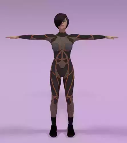 Female sci-fi character