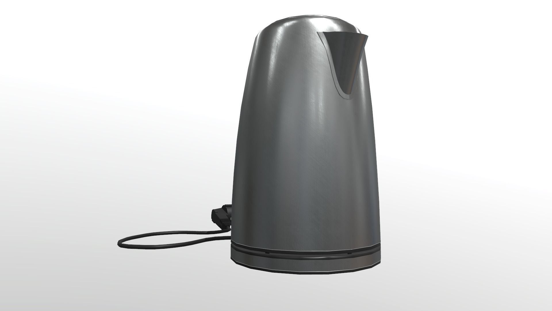 Electric Kettle Low-poly 3D model_8