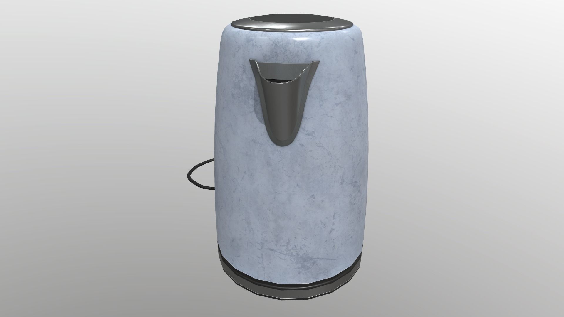 Electric Kettle Low-poly 3D model_11