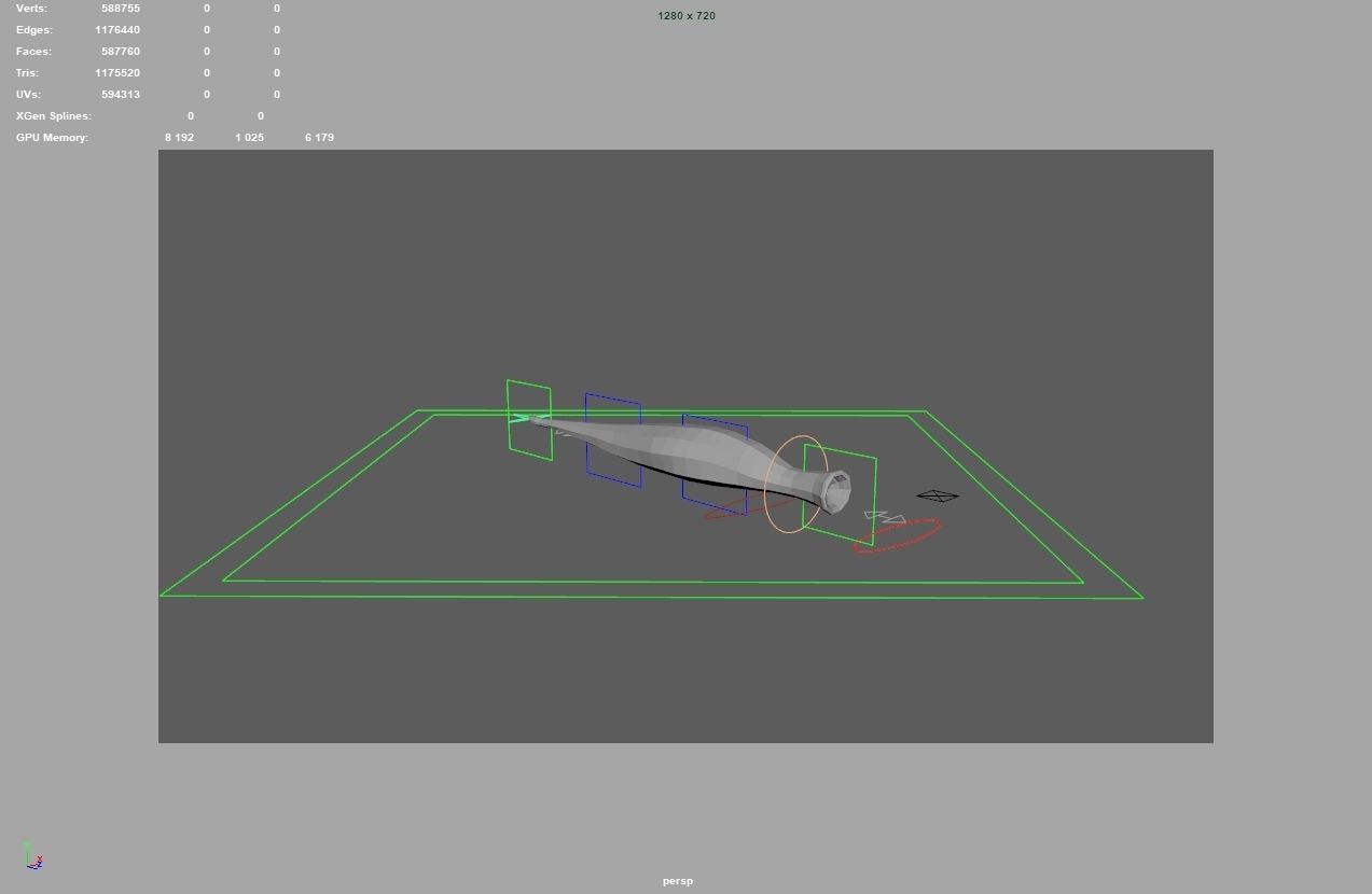 leech worm 3D model_12