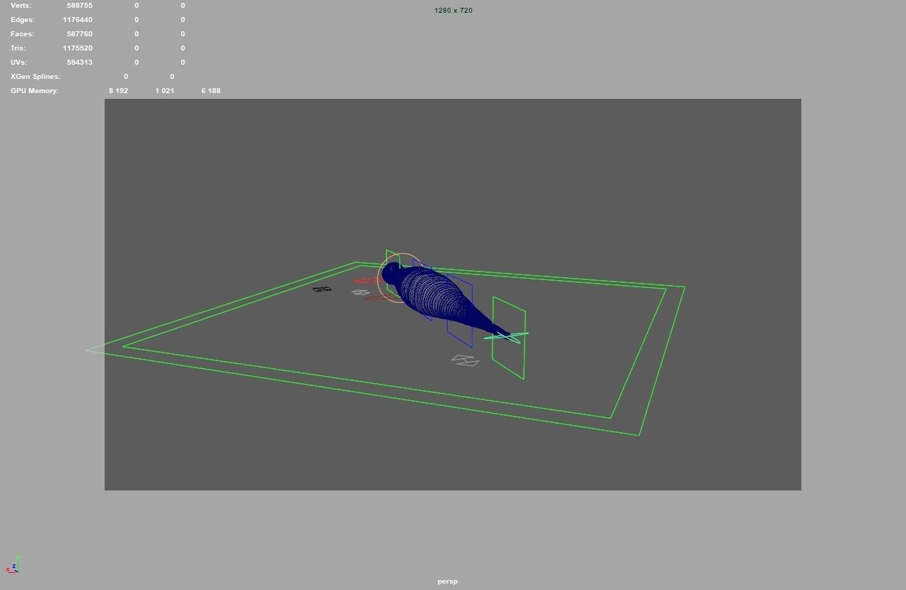 leech worm 3D model_8
