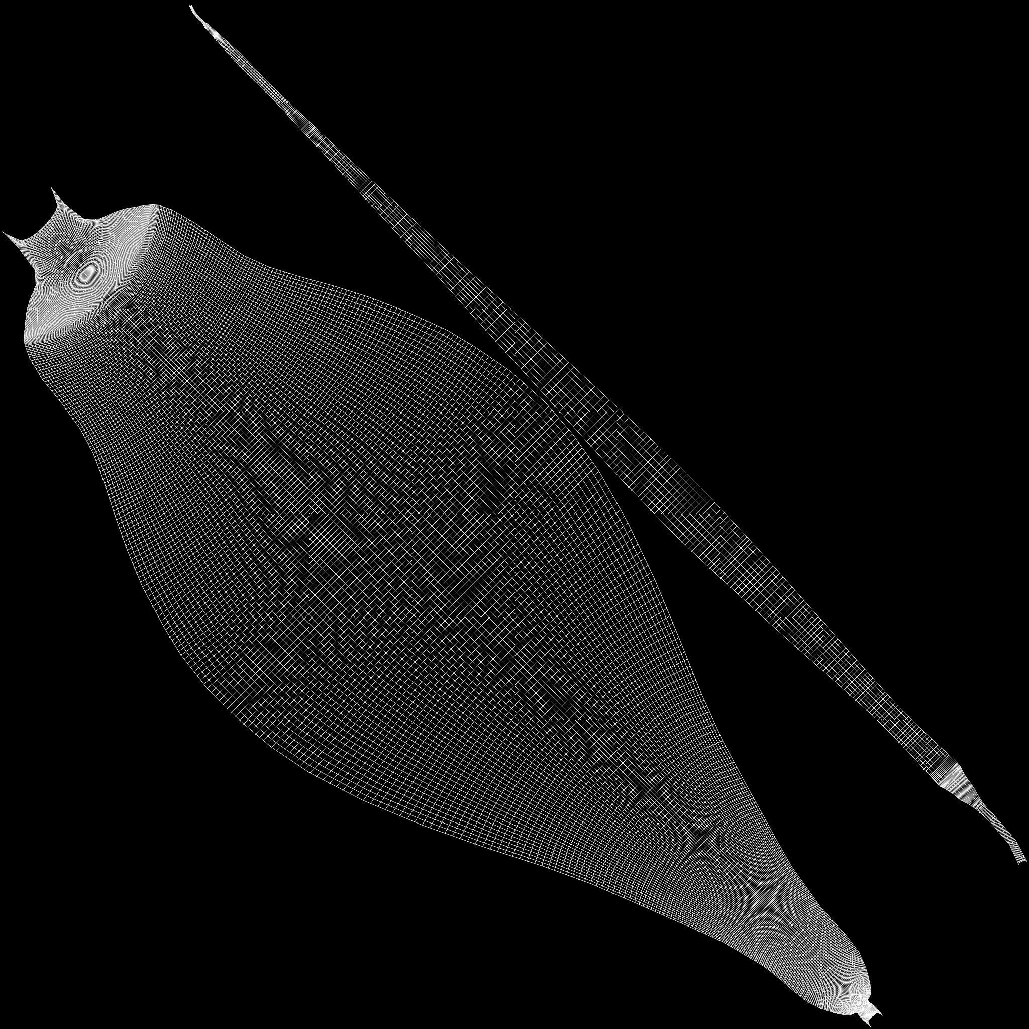 leech worm 3D model_5