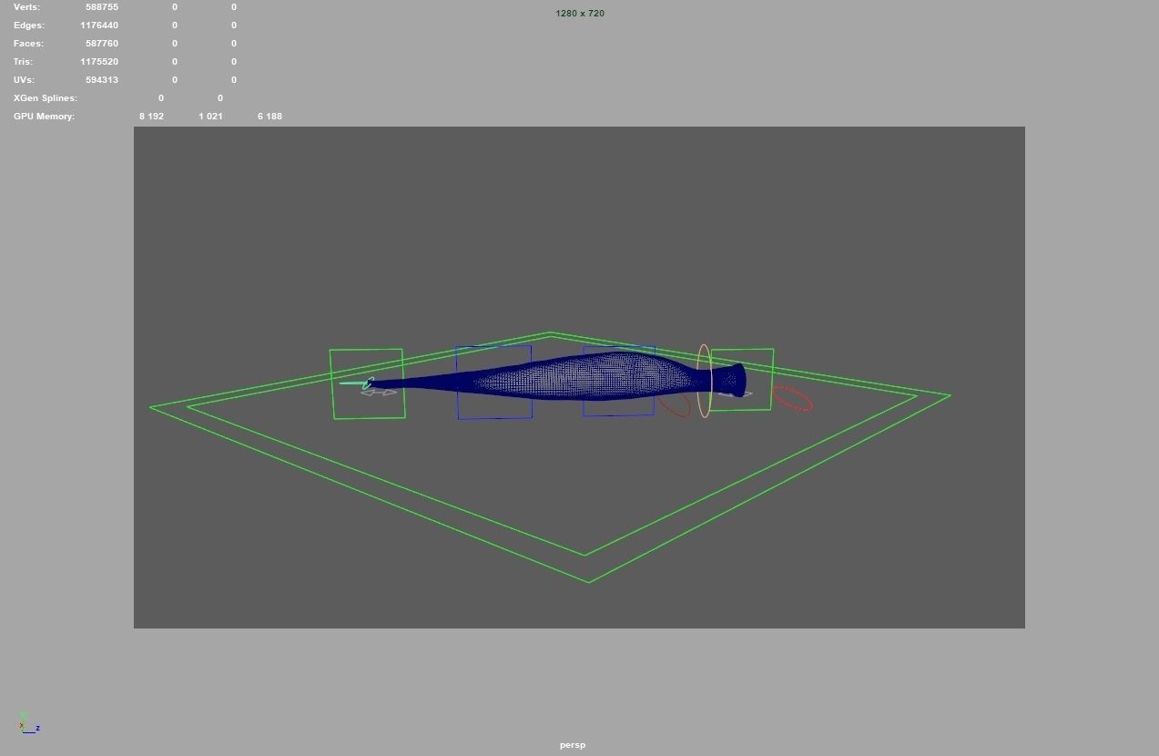 leech worm 3D model_10