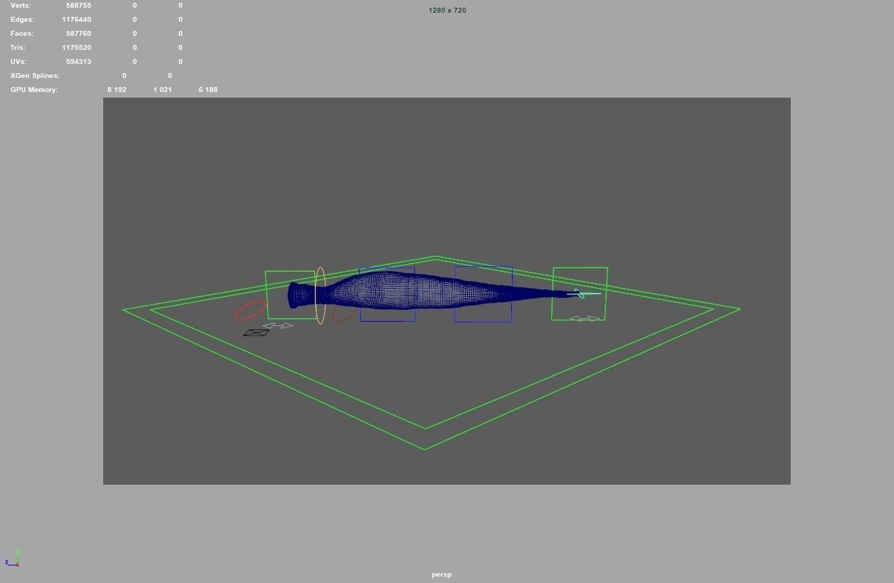 leech worm 3D model_7