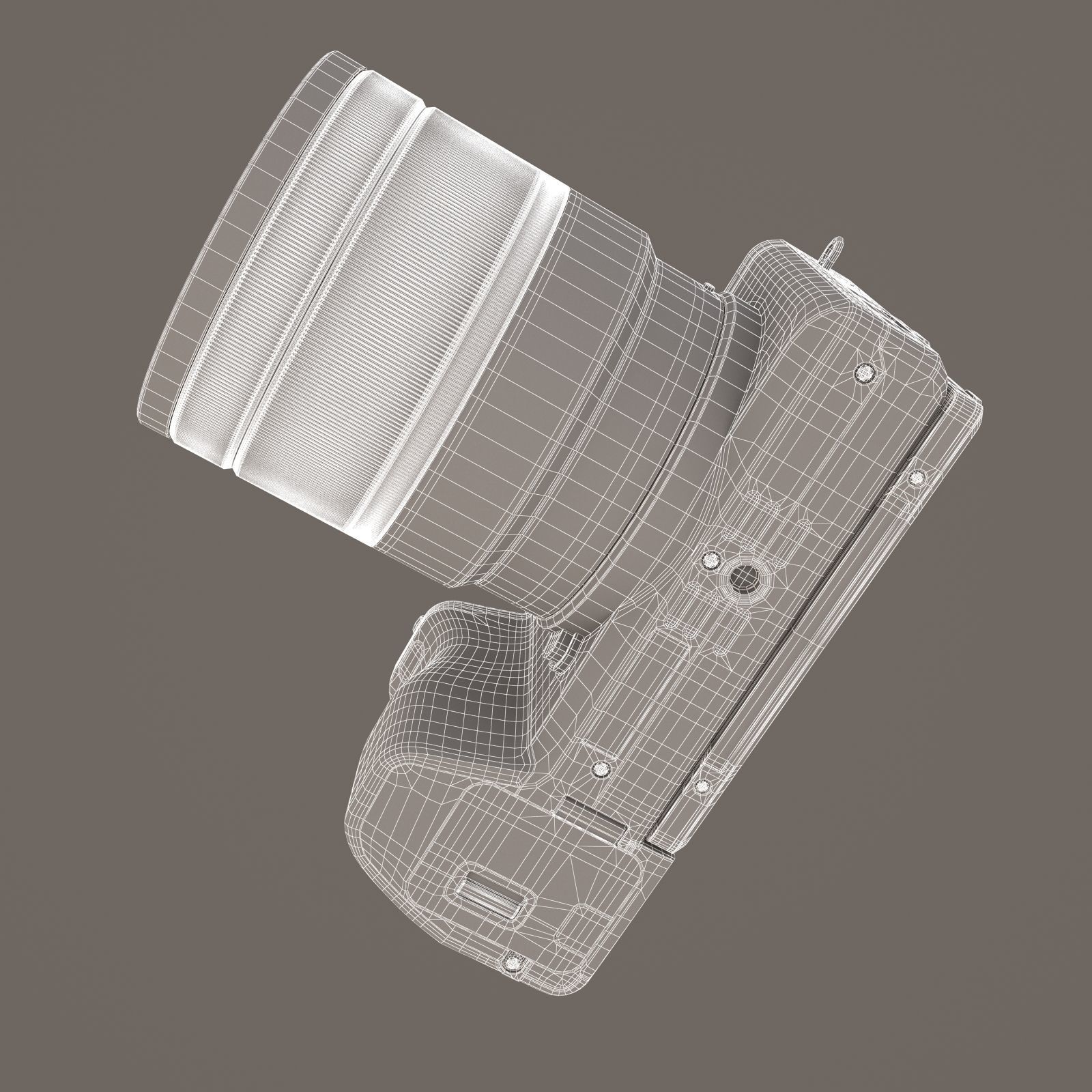 DJI Ronin-SC and Camera 3D model_40