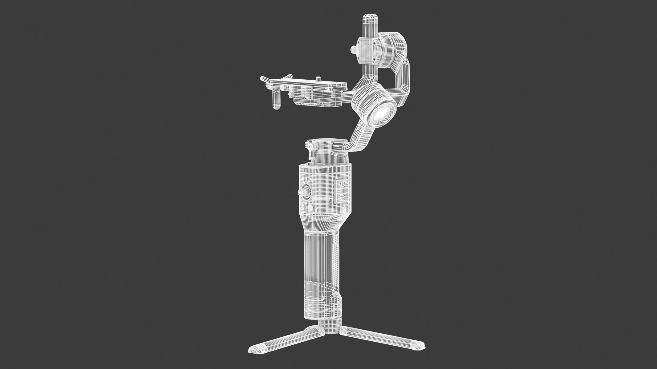 DJI Ronin-SC and Camera 3D model_10