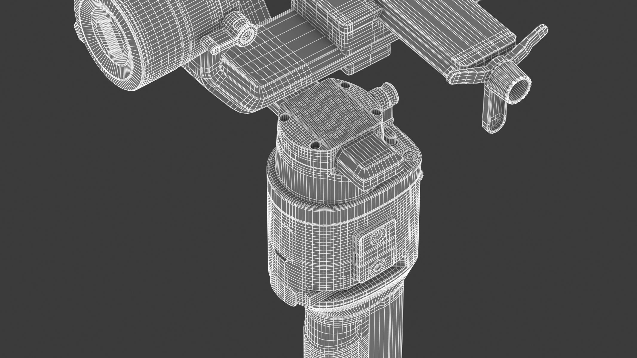 DJI Ronin-SC and Camera 3D model_13