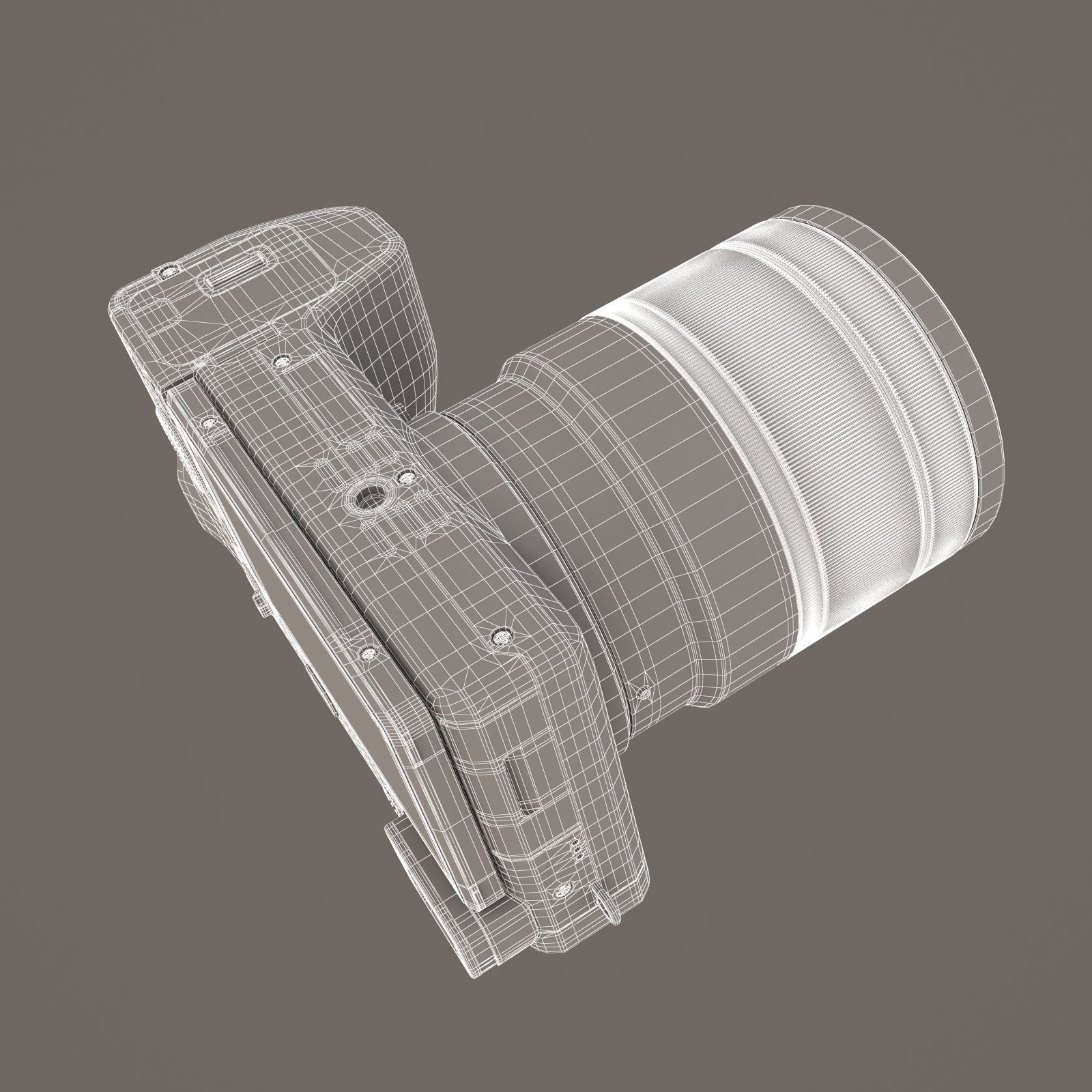 DJI Ronin-SC and Camera 3D model_42