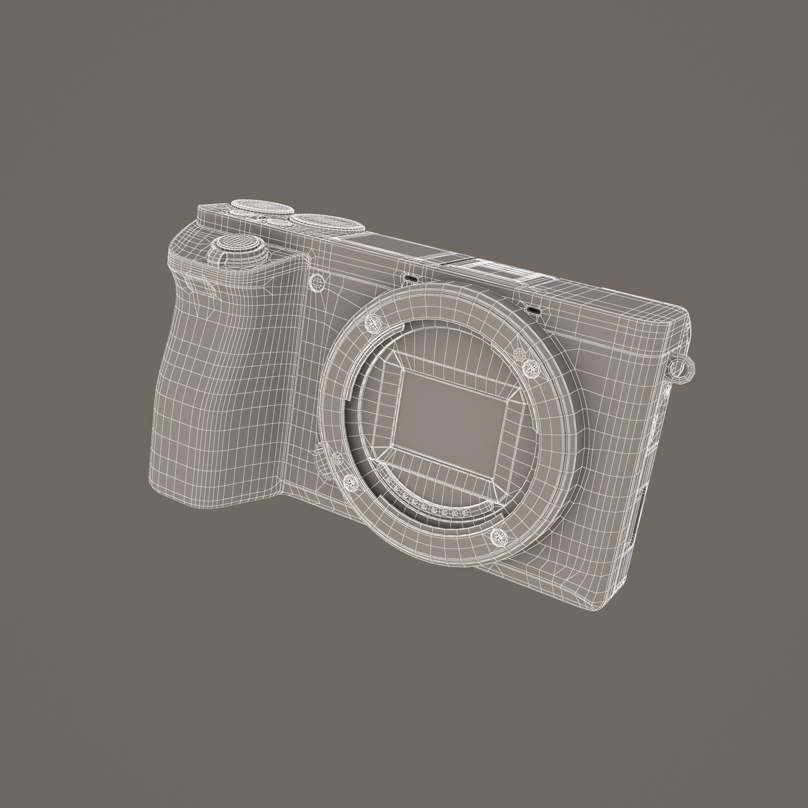 DJI Ronin-SC and Camera 3D model_43